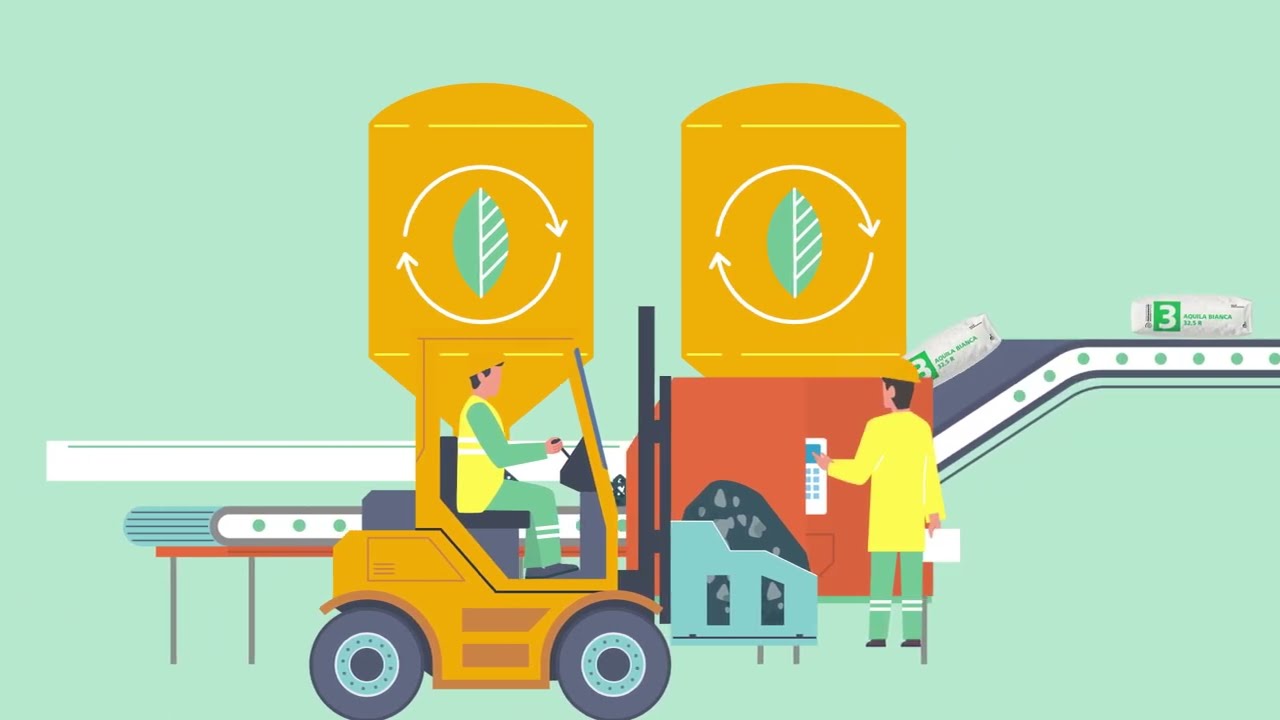 Il ciclo produttivo del cemento