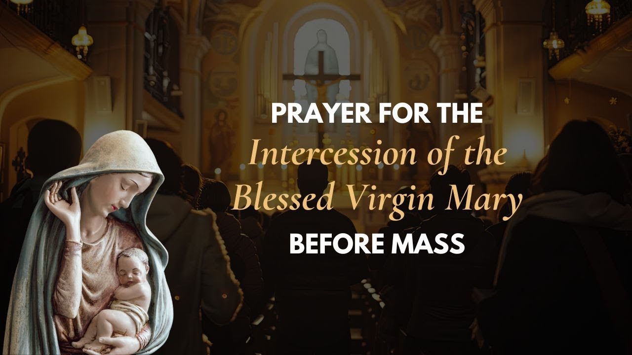 Prayer for the Intercession of the Blessed Virgin Mary Before Mass | Fr. Joshua Johnson