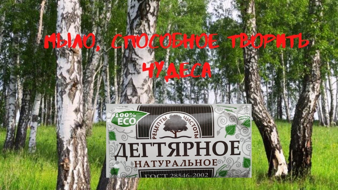 Дегтярное мыло 