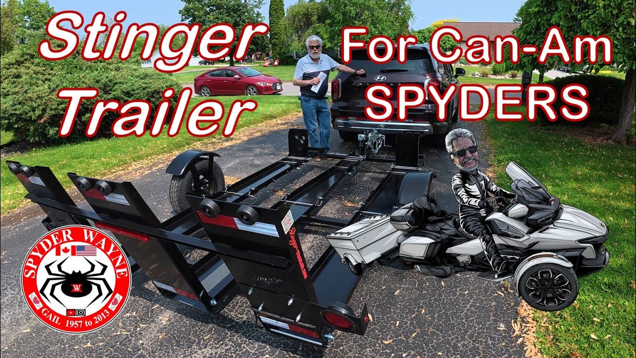 STINGER TRAILER for Can-Am Spyder RT, F3, Canyon, and RYKER – What You NEED TO KNOW