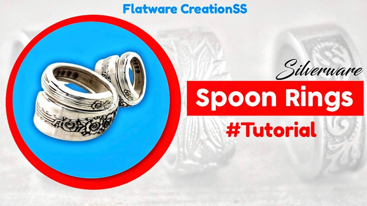 How to make SPOON RINGS!!