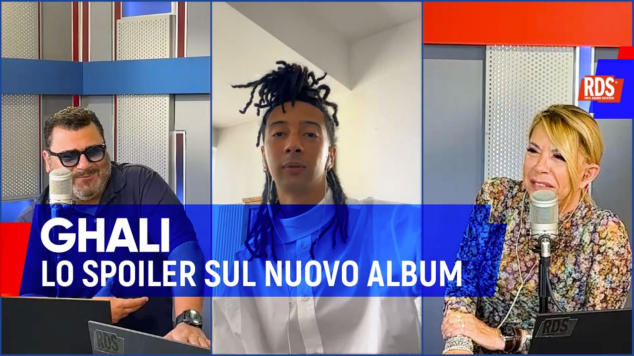 Ghali: in diretta con Anna e Sergio spoilera l’uscita del videoclip di “Paprika”