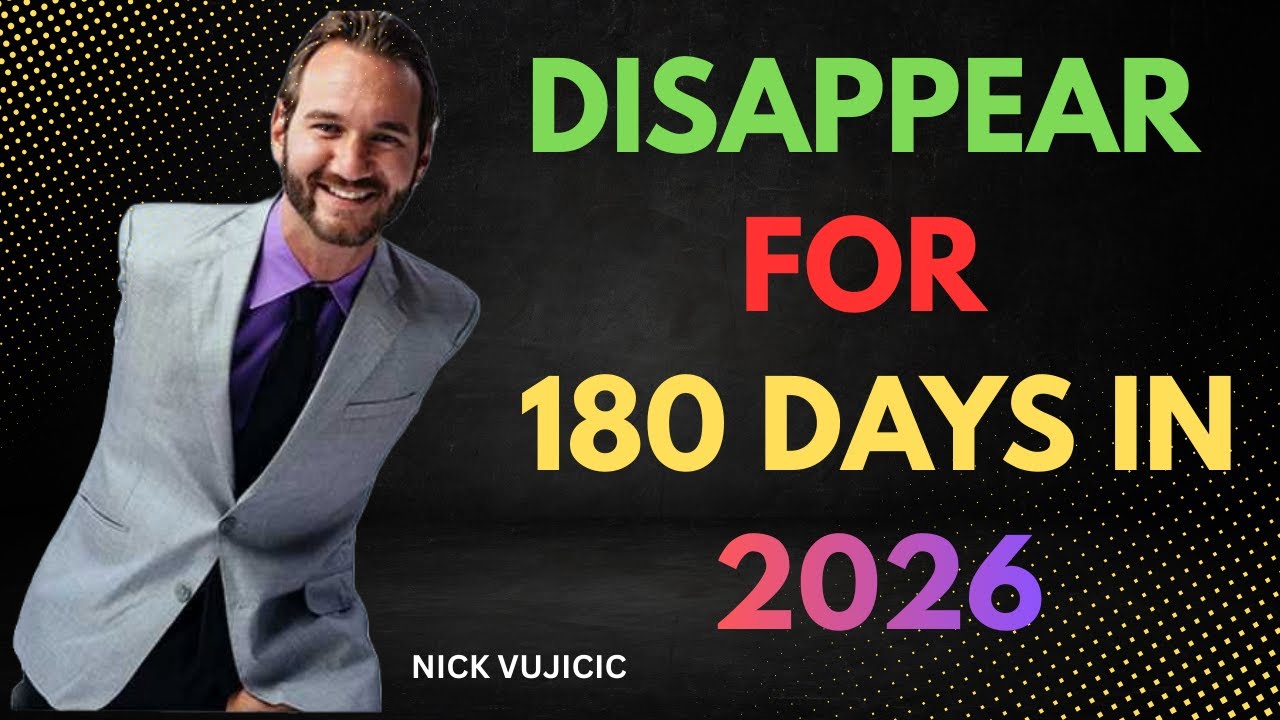 Disappear From Distractions, Emerge Stronger| 180-Day Transformation Speech| Nick Vujicic