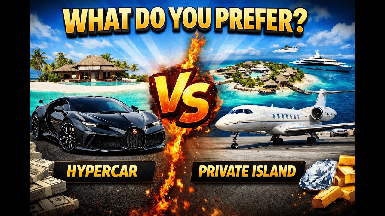 Would You Rather? Billionaire Lifestyle Edition 💰