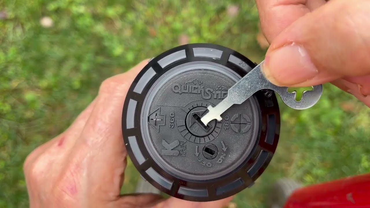 Quick-Snap Sprinkler Rotation