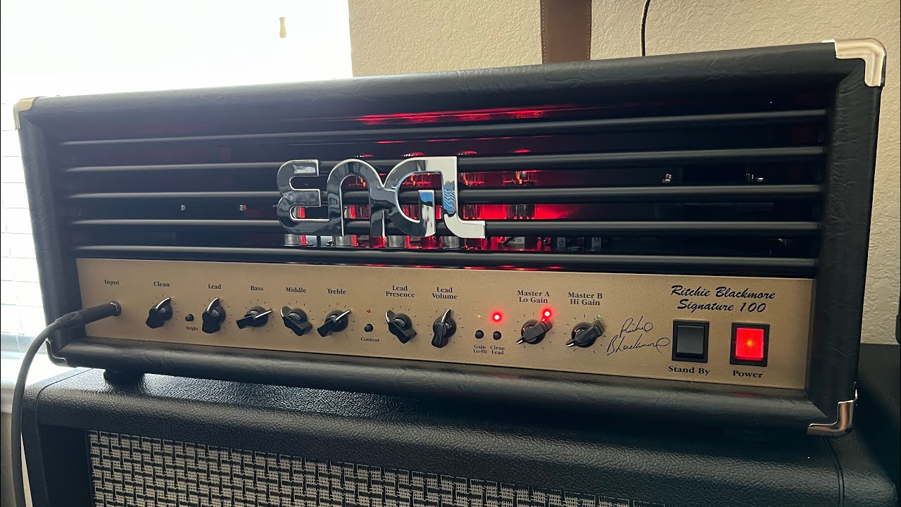 ENGL Richie Blackmore V2 Signature Head Metal Test