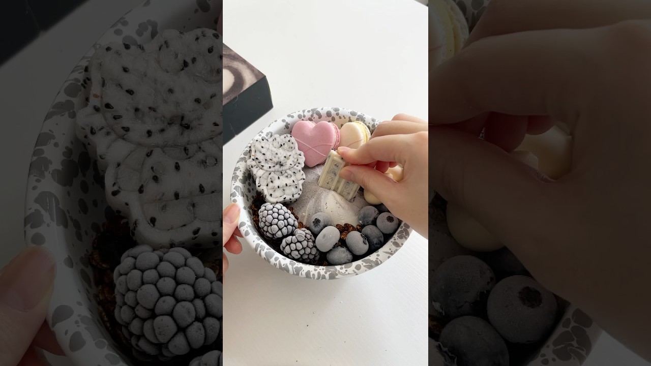 Make yogurt bowl with me #asmr #food #yogurt #healthyfood #breakfast #satisfying #lifestyle