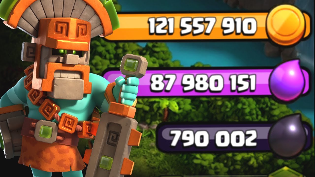 RECORD! MAIS DE 210 MILHÕES DE RECURSOS GASTOS DE UMA VEZ NO CLASH OF CLANS