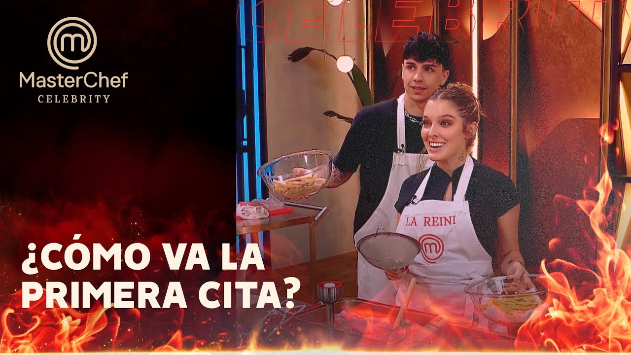 Wanda Nara metió picante en la “primera cita” de la Reini y Mernuel en Masterchef Celebrity