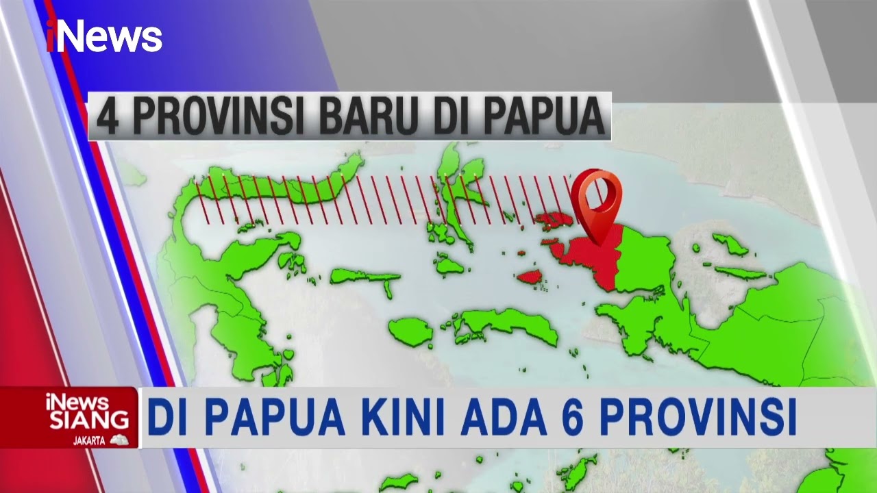 4 Provinsi Baru, Kini Papua Miliki 6 Provinsi 