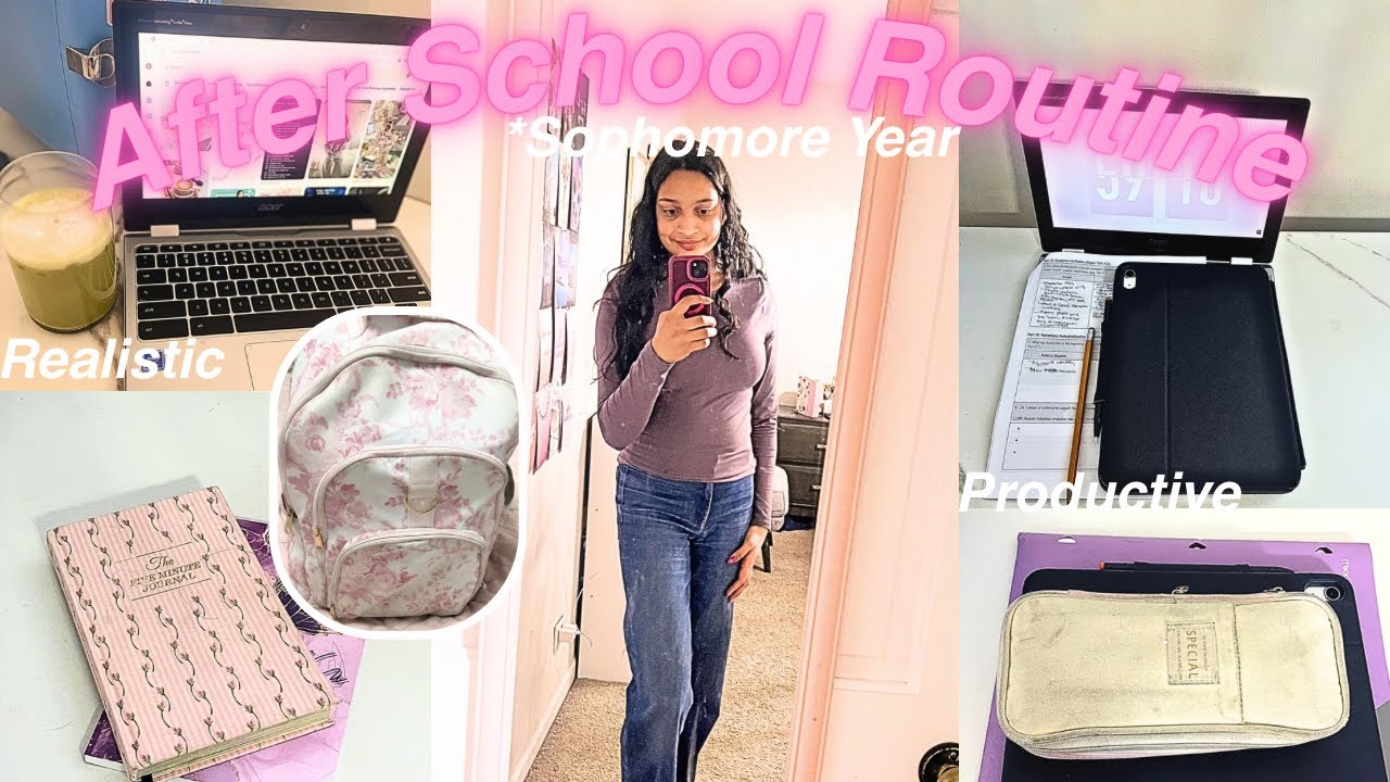 After School Routine🎀📖//Productive and Realistic