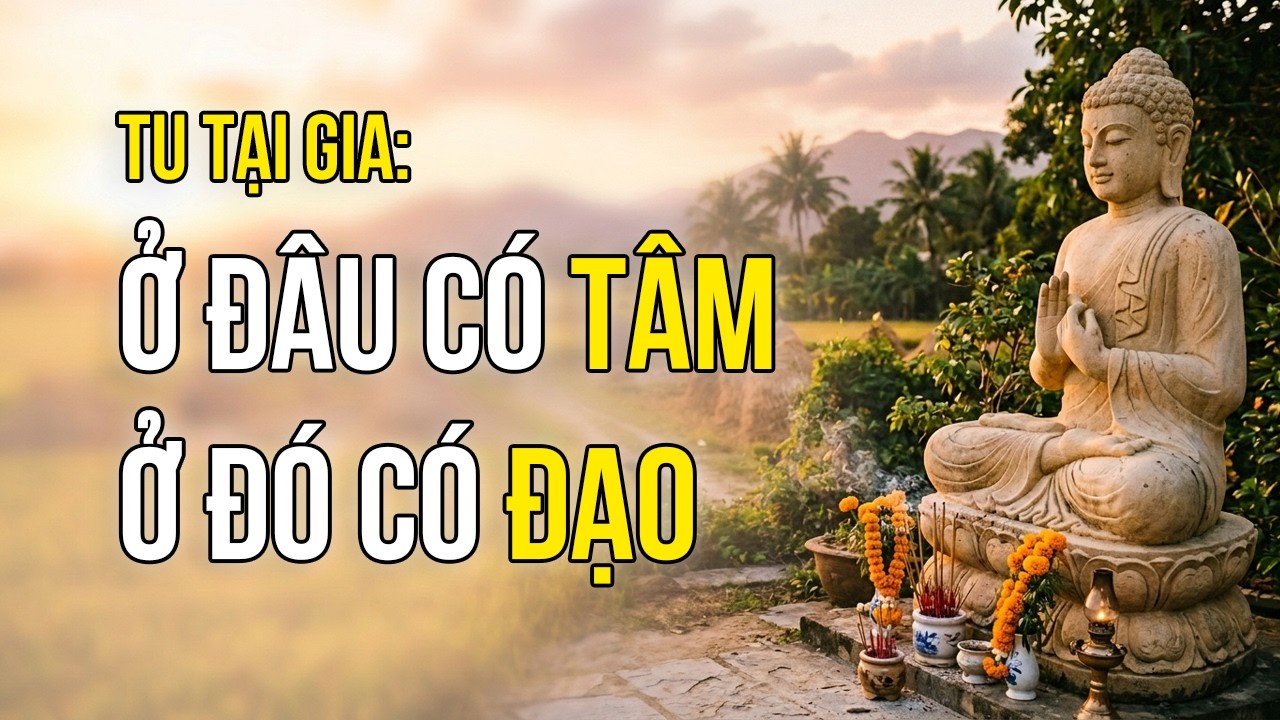 Tu Tại Gia: Ở Đâu Có Tâm, Ở Đó Có Đạo | Hành Trình Tỉnh Thức