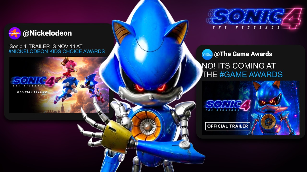 Sonic Movie 4 Trailer in NOVEMBER or DECEMBER?! | playdavez 