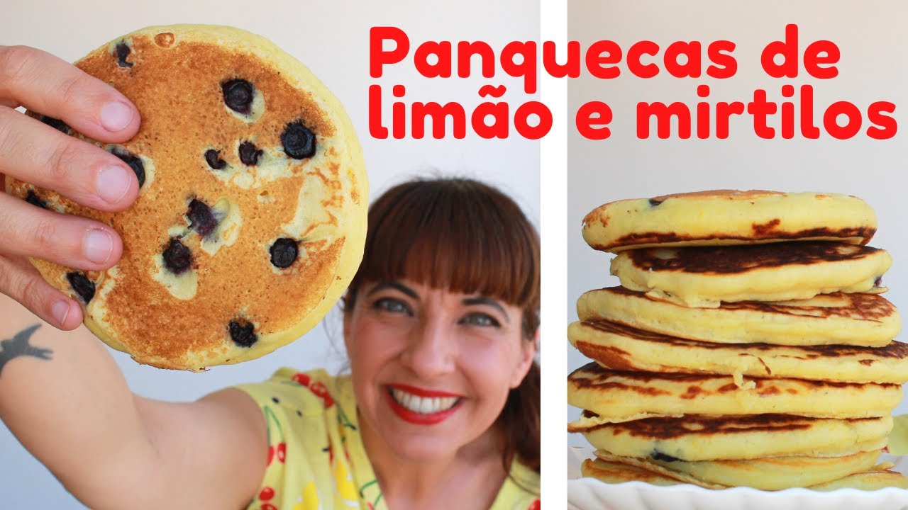 Panquecas de limão e mirtilos- Guia para fazer panquecas com sucesso!