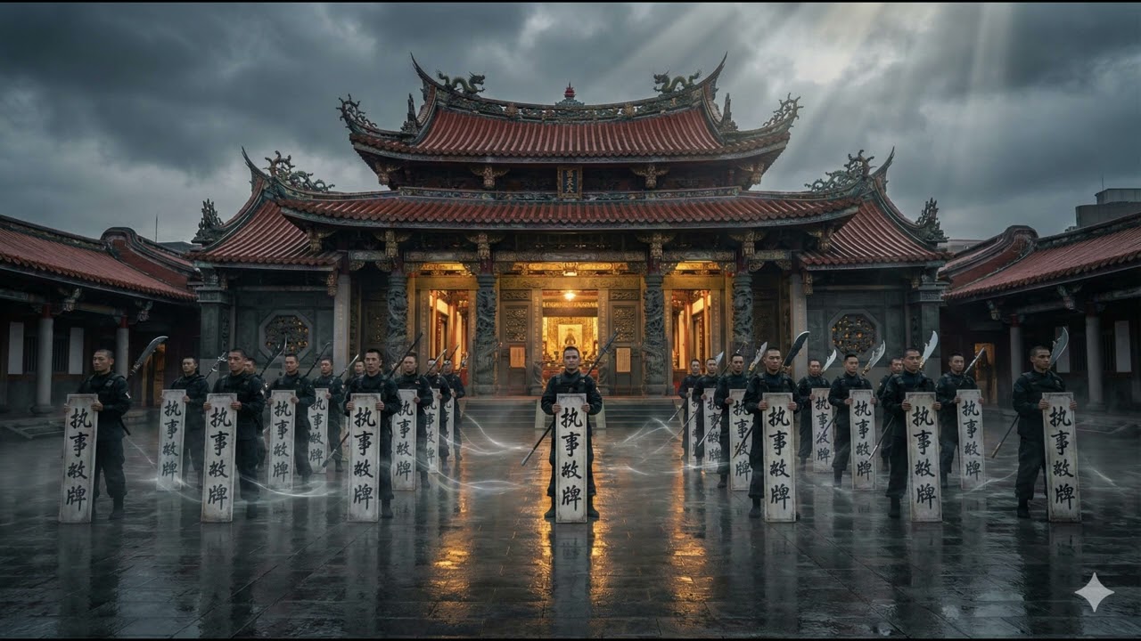 開天宮．三十六執事《執事隊》主題曲：《天罡護駕・開天聖行》你看的是一塊牌，神看的是你的心   #開天宮靈異錄 #台灣宮廟 #都市靈異 #三十六執事#官將首 #八家將 #代天巡狩 #SUNO AI