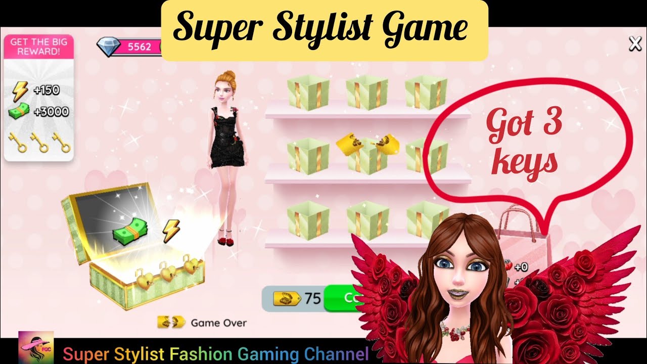 Как получить 3 ключа в игре Super Stylist 🔐🗝️🗝️🗝️ #superstylish #superstylist #superstylistgame