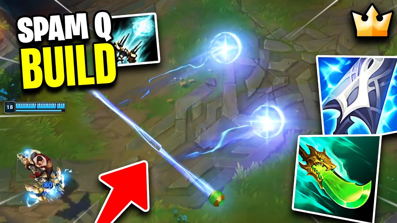 JAYCE ma SPAMMO CANNONATE perché sono FULL ABILITY HASTE