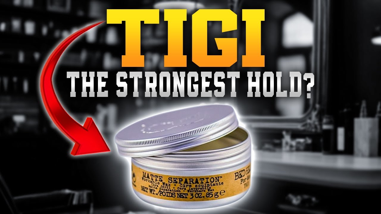 TIGI Bed Head Matte Wax| Men's Hair Review