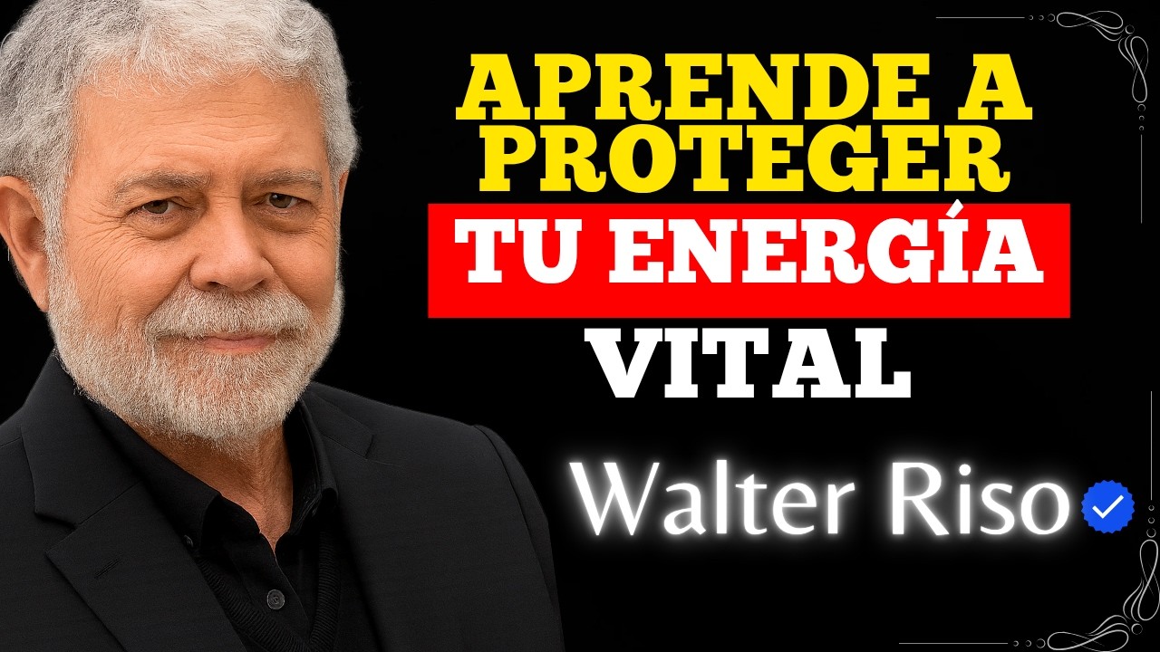 LO QUE TE ROBA ENERGÍA sin darte cuenta: 9 fugas diarias | Walter Riso