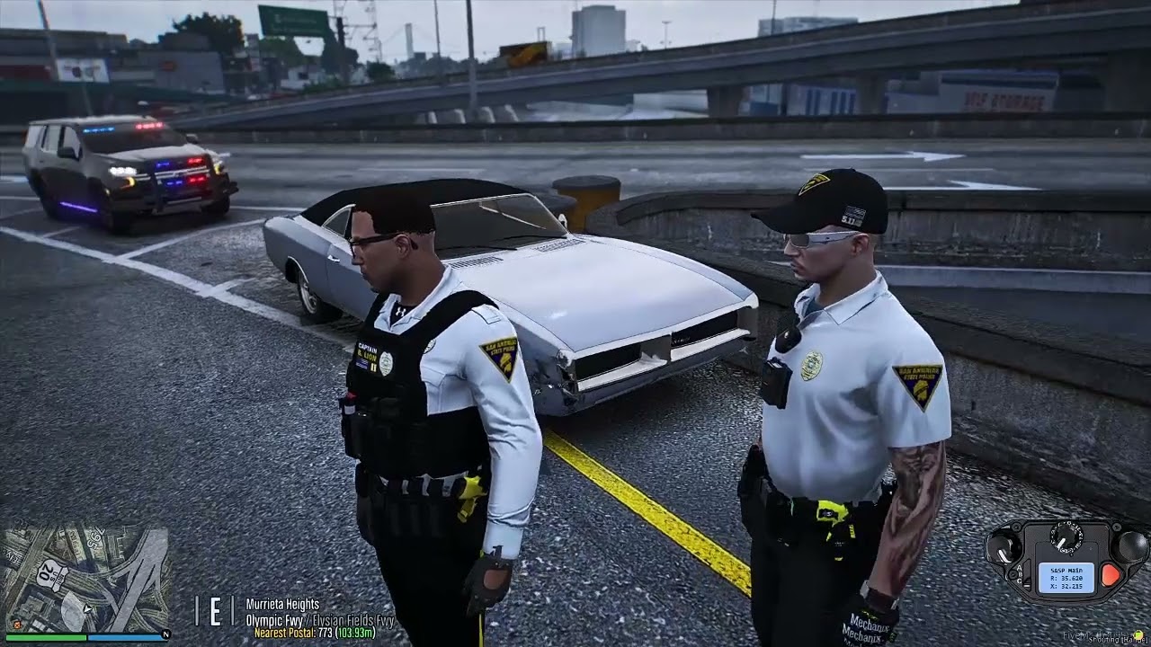 GTA5 Cpt OUT ON THE BEAT / DRUG IN THE CAR