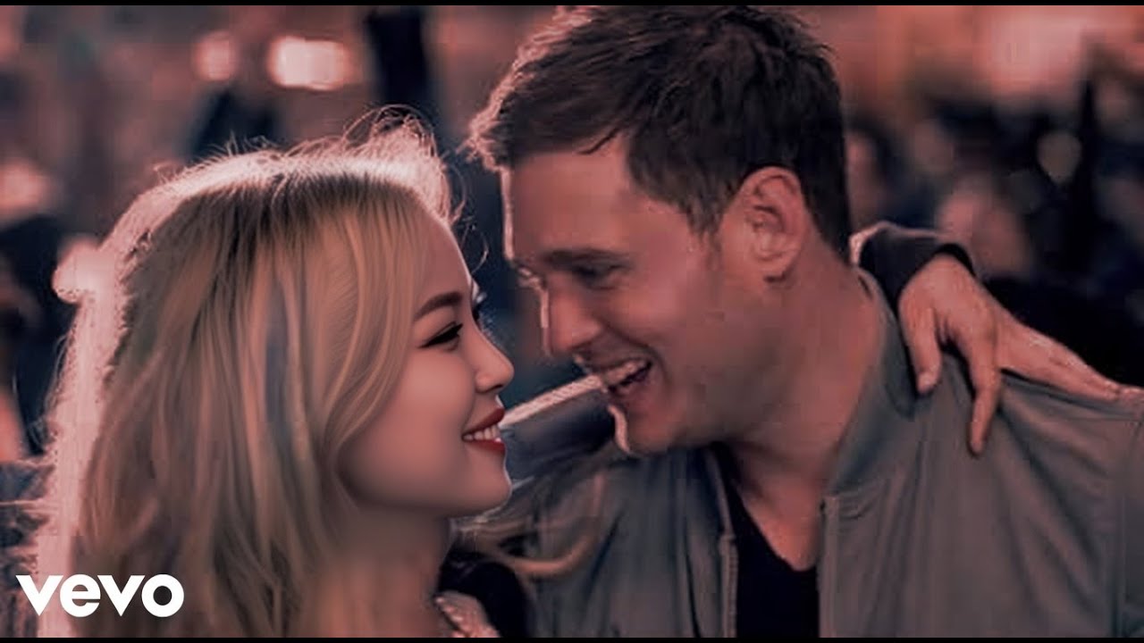 Michael Bublé - JINGLE SKY ft. Rosé (HnD Lyrics Music Video)