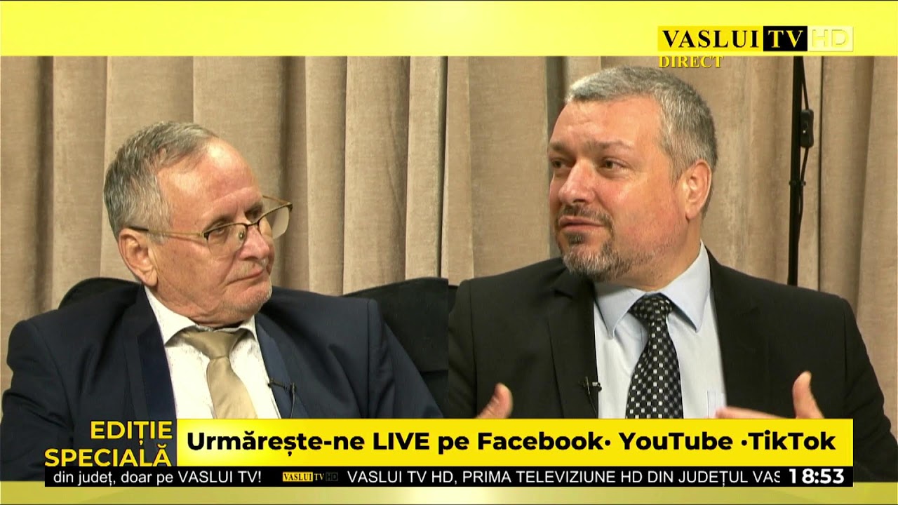 🔴LIVE ACUM la Vaslui TV Invitat: pastorul Hriscu Claudiu.