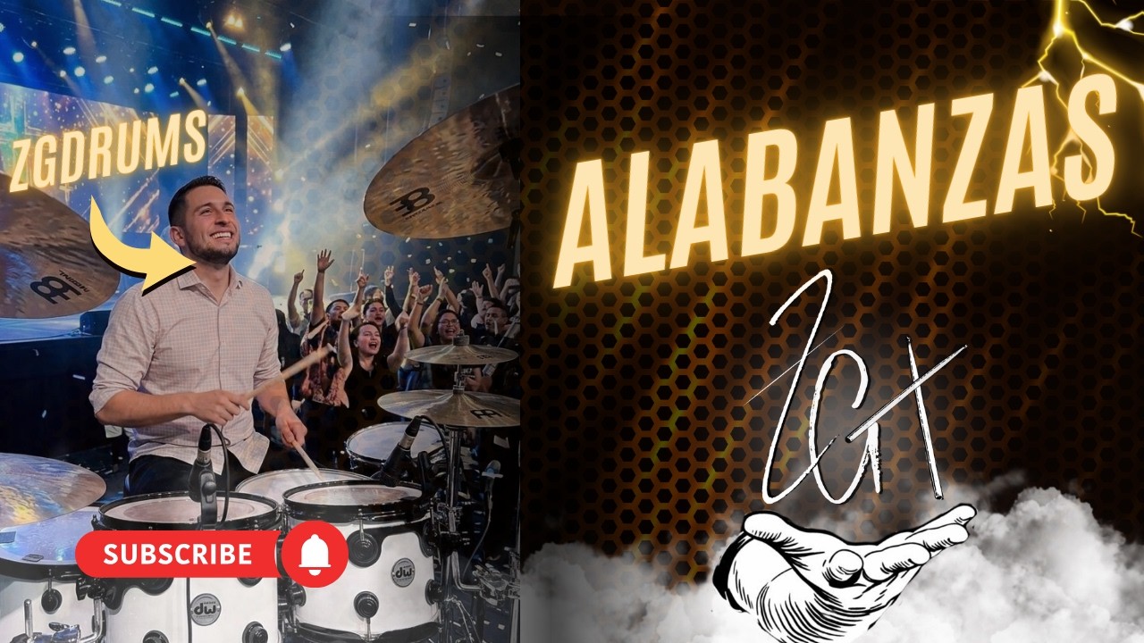 ALABANZA DRUM CAM  || TODA LA NOCHE SIN PARA || EL SEÑOR ES MI REY || FIESTA