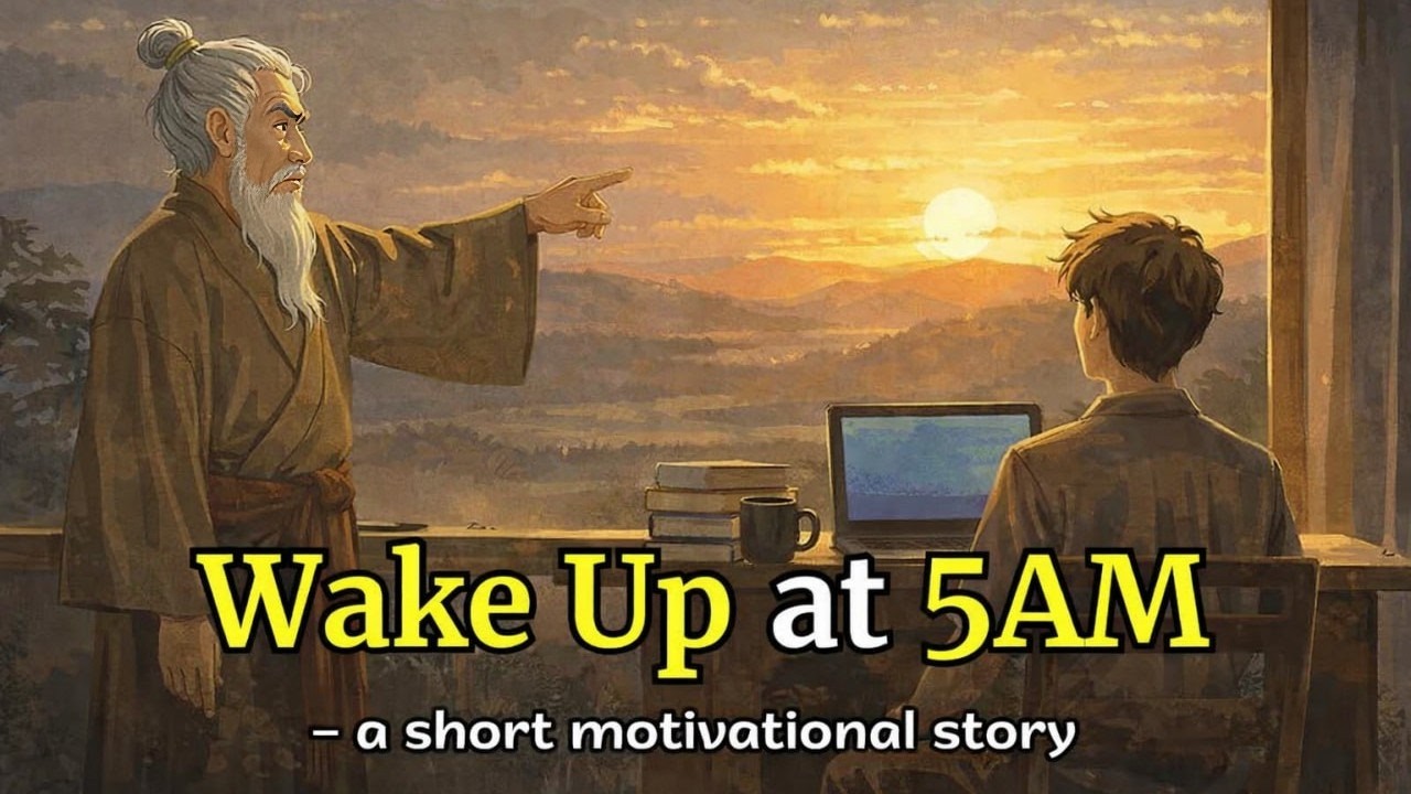 🔴The 5AM Discipline – A Short Inspirational Story || #learnenglish 🤷‍♀️