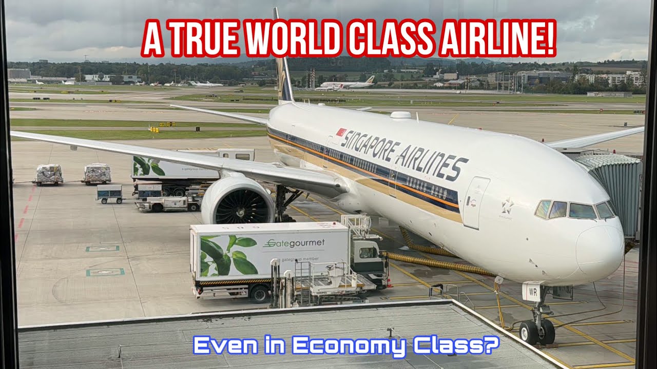 LONG HAUL ON A LUXURY AIRLINE! | SINGAPORE AIRLINES BOEING 777-300ER TRIP REPORT: Zurich-Singapore