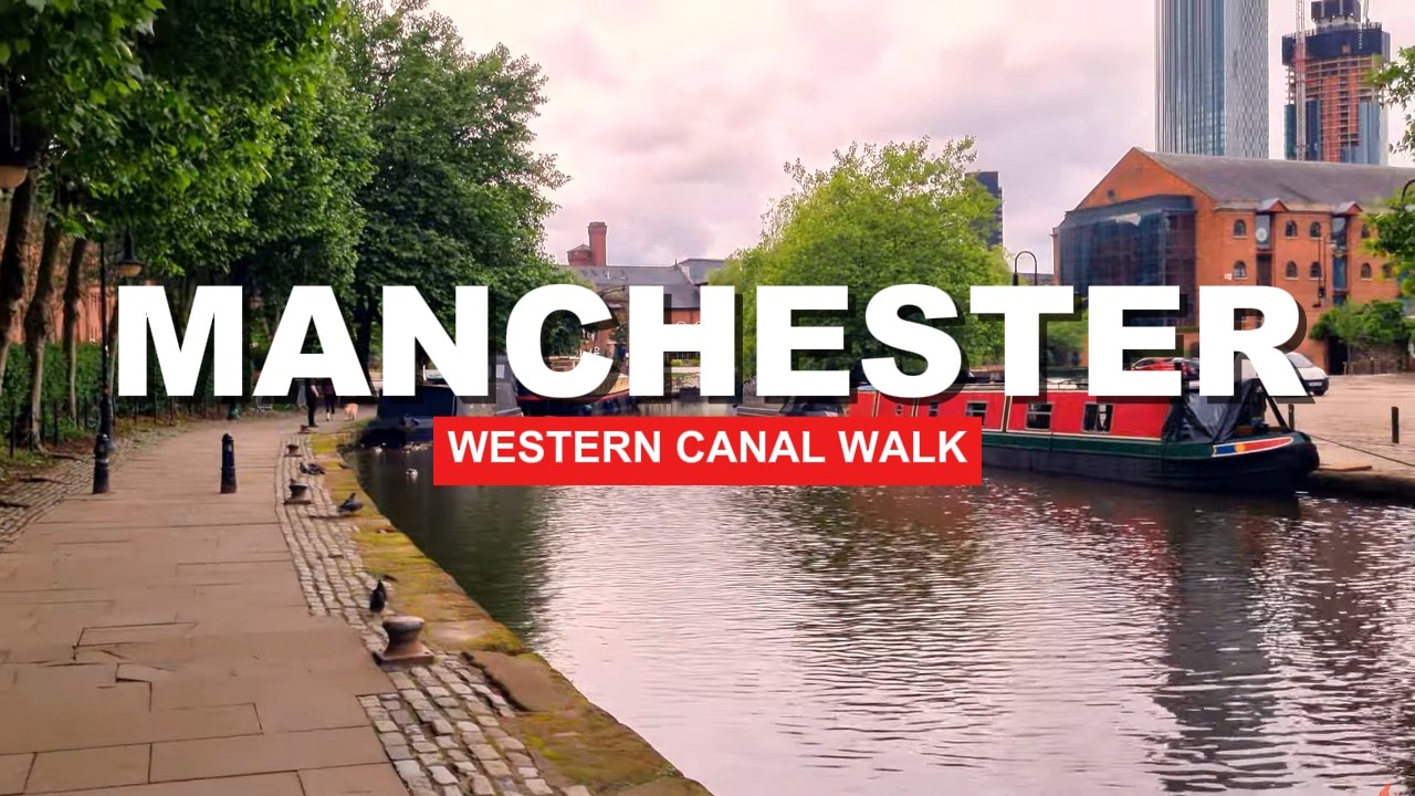 Walking Manchester’s Western Canals | Industrial Heritage & Stunning Views I UK