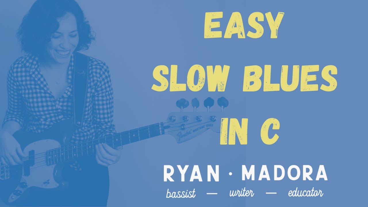 How To Play A Easy Slow Blues In C On The Bass: A Must Know 12 Bar Blues Pattern For Bass Players