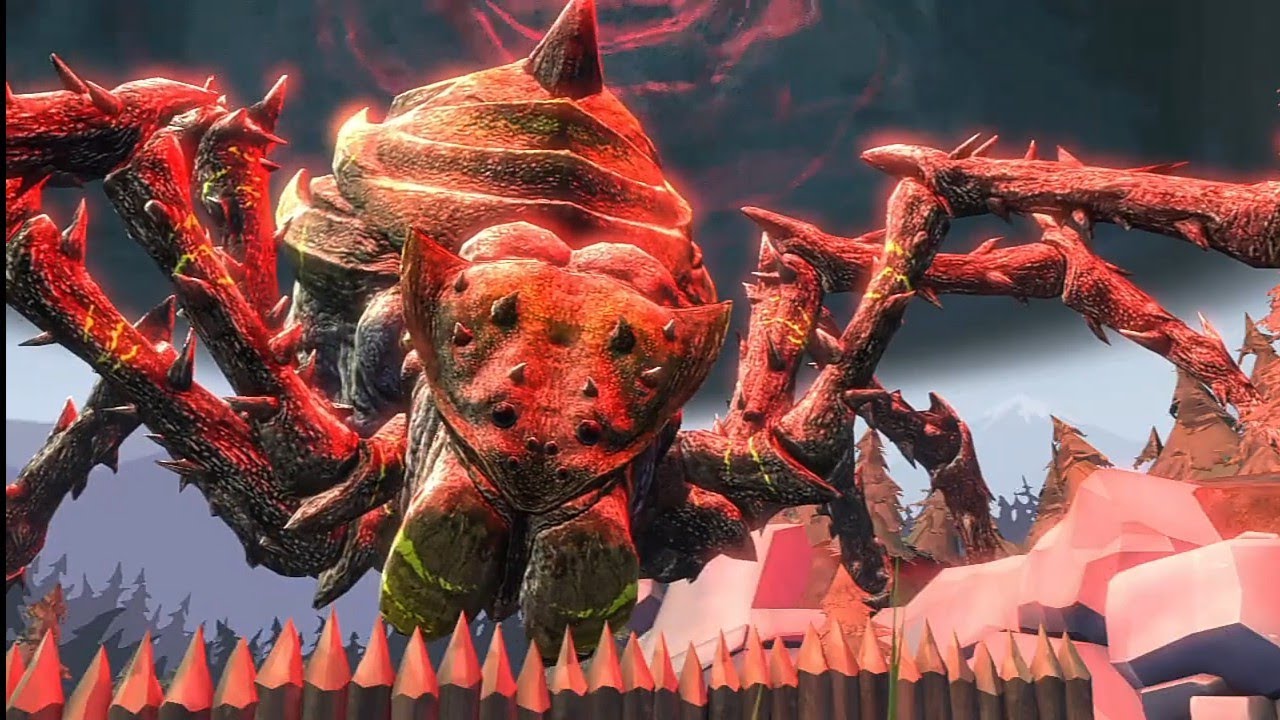 [SFM] Attack of the GIANT ENEMY SPIDER.