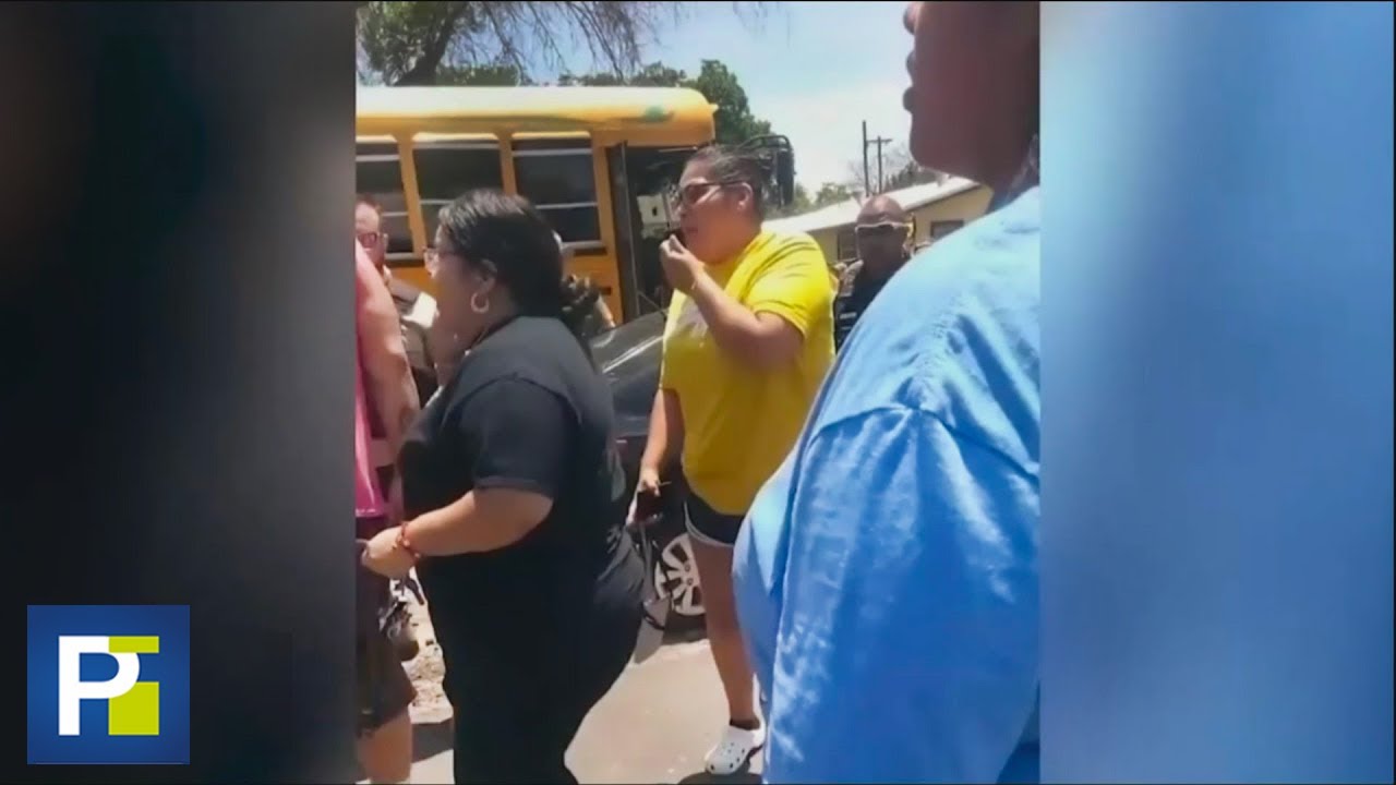 “Son niños que no se pueden proteger”: gritos de padres frente a la escuela durante tiroteo en Texas