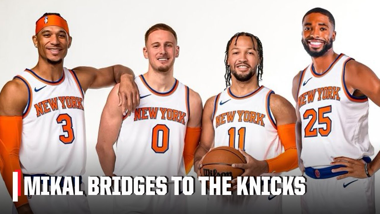 Bobby Marks' FULL REACTION to Mikal Bridges being traded to the New York Knicks | NBA on ESPN