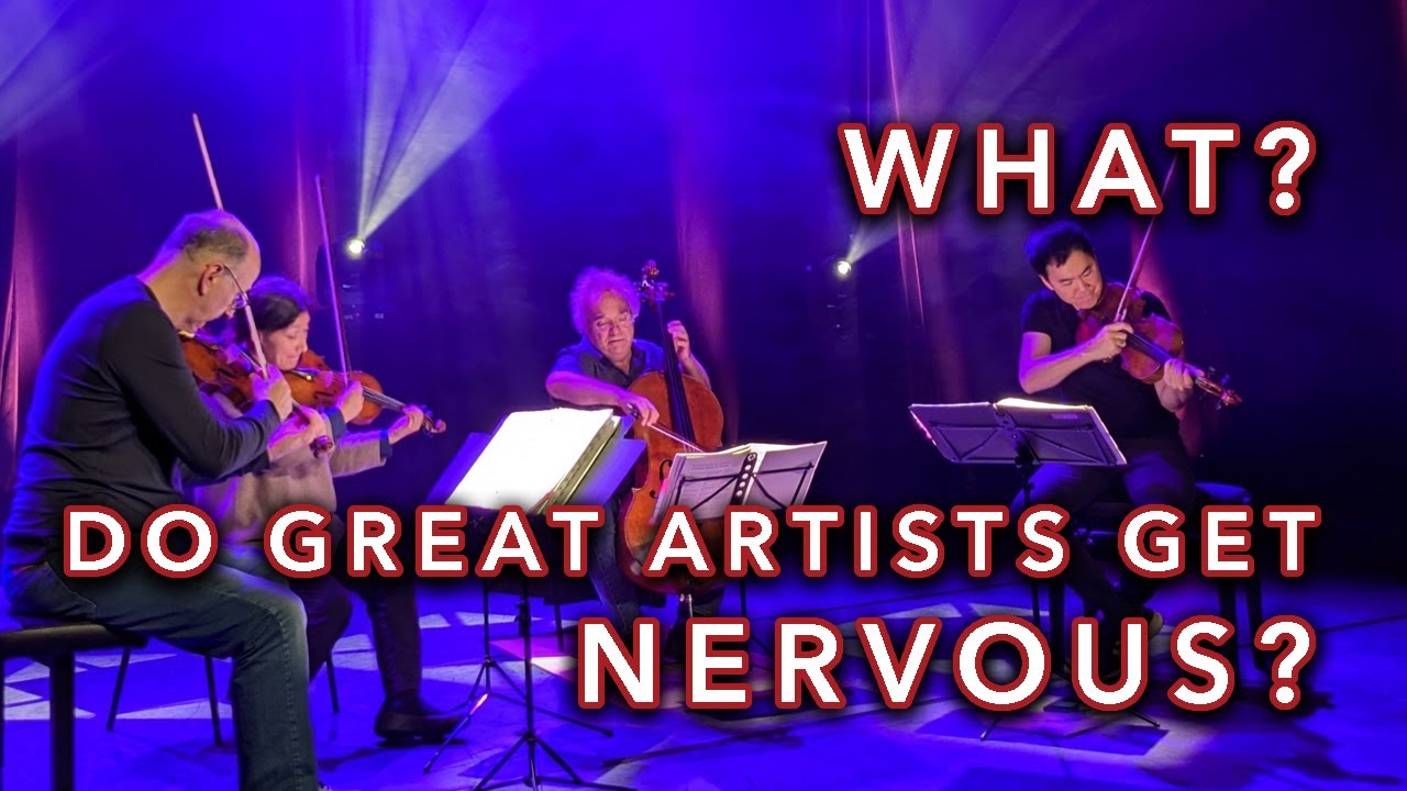 Dealing with Nerves: Takács Quartet with Ariel Quartet members