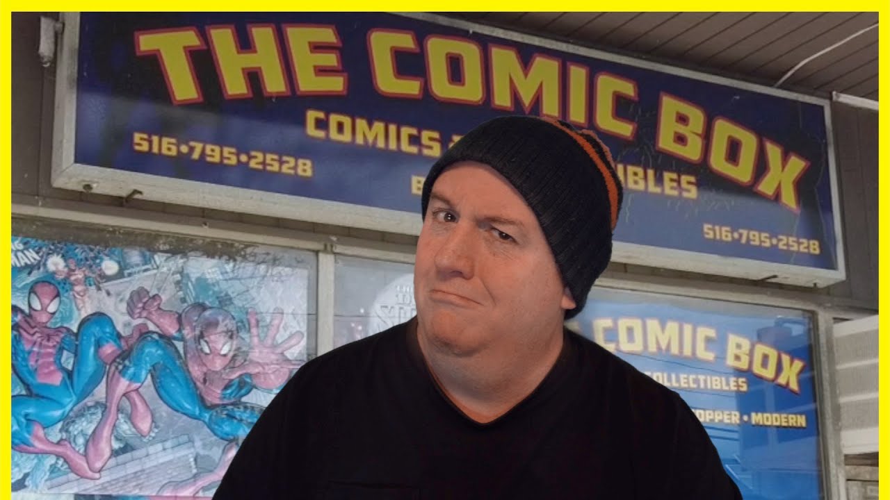 What is hidden in THE COMIC BOX? | Massapequa, New York | Store Tour, 2022