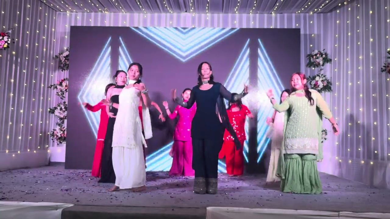 Wedding dance by bride friend’s| Hindi mashup dance|#nyishi #wedding #arunachalpradesh 