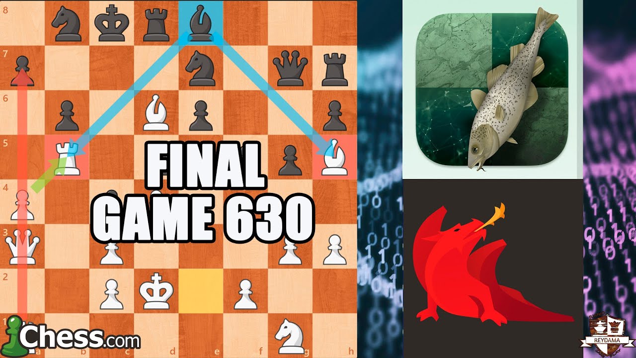 Final || Dragon Vs Stockfish (Game 630) Última Partida Especial