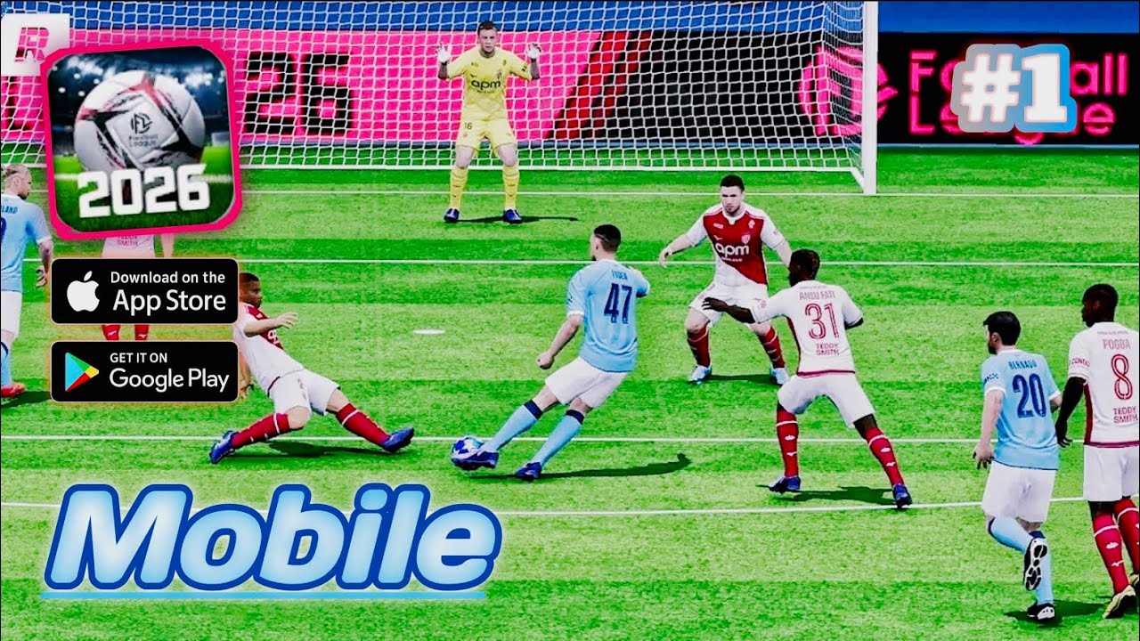 Football League 26 Gameplay| Milano vs Donetsk | European Champions Cup(Android,iOS)