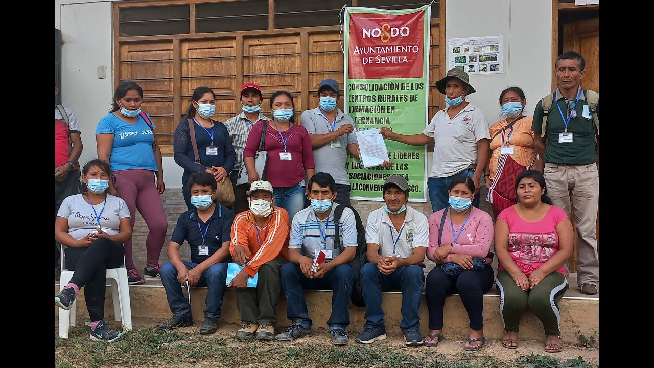 En Perú, consolidando la formación a CRFA, Centros Rurales de Formación en Alternancia