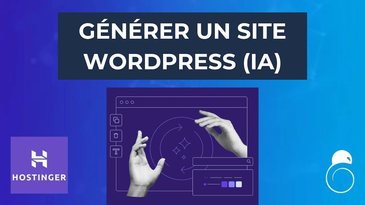 Comment créer un site WordPress en 2 clics avec l'IA sur Hostinger ? - Hacking SEO