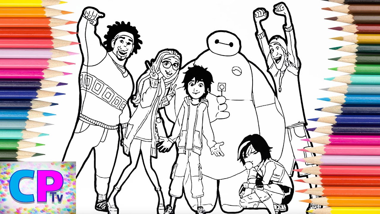 Big Hero Coloring Pages ,  Coloring Pages Tv, Drawing of Big Hero