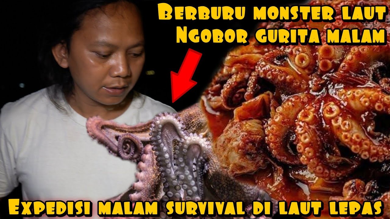 EKSPEDISI MALAM BERBURU GUR1TA MONSTER PENGHUNI LAUT SELATAN