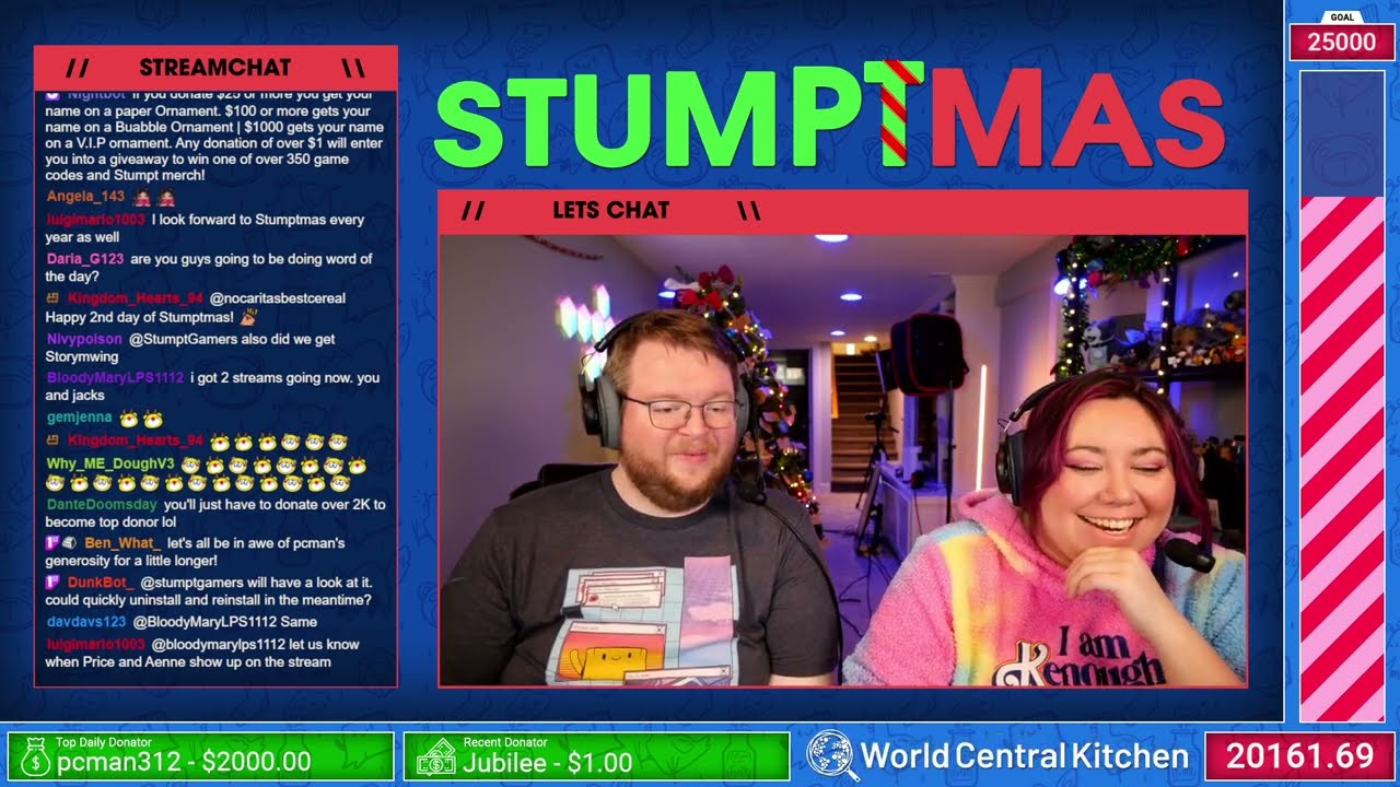 Stumptmas 2023 Day 2 - Married Strim & Among Us