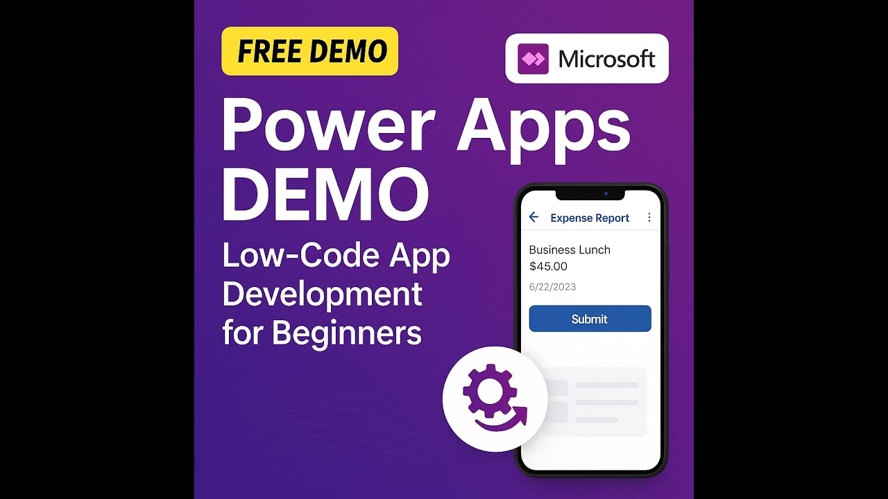 ✅ Демонстрация Microsoft Power Apps | Разработка приложений с минимальным написанием кода для нач...