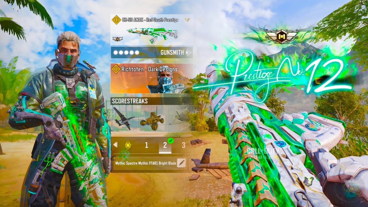 Legendary Richtofen is now back with the Prestige CR-56 AMAX to drop insane CODM SND, TDM & HP Clips