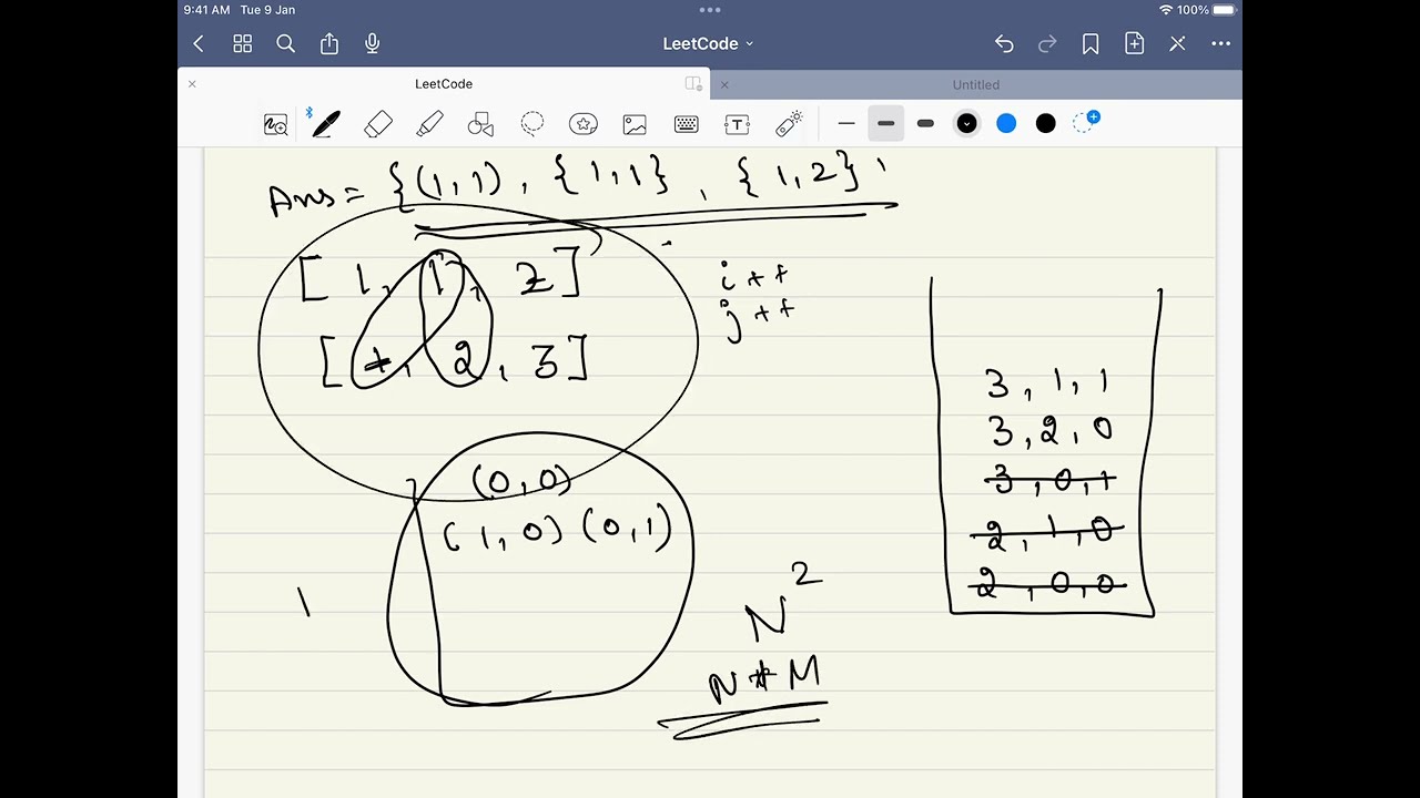 LeetCode 373 Find K Pairs with Smallest Sums