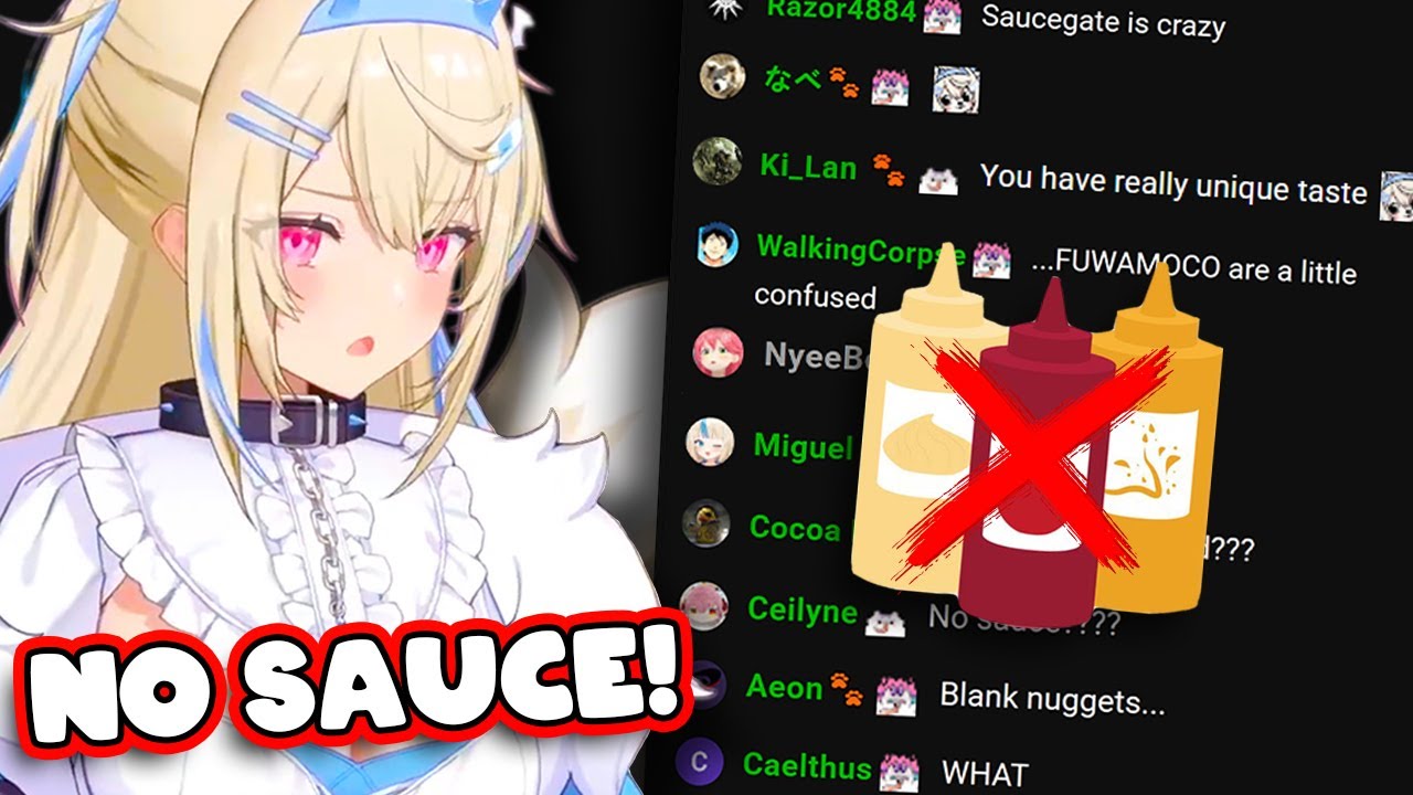 Fuwamoco SAUCEGATE is crazy