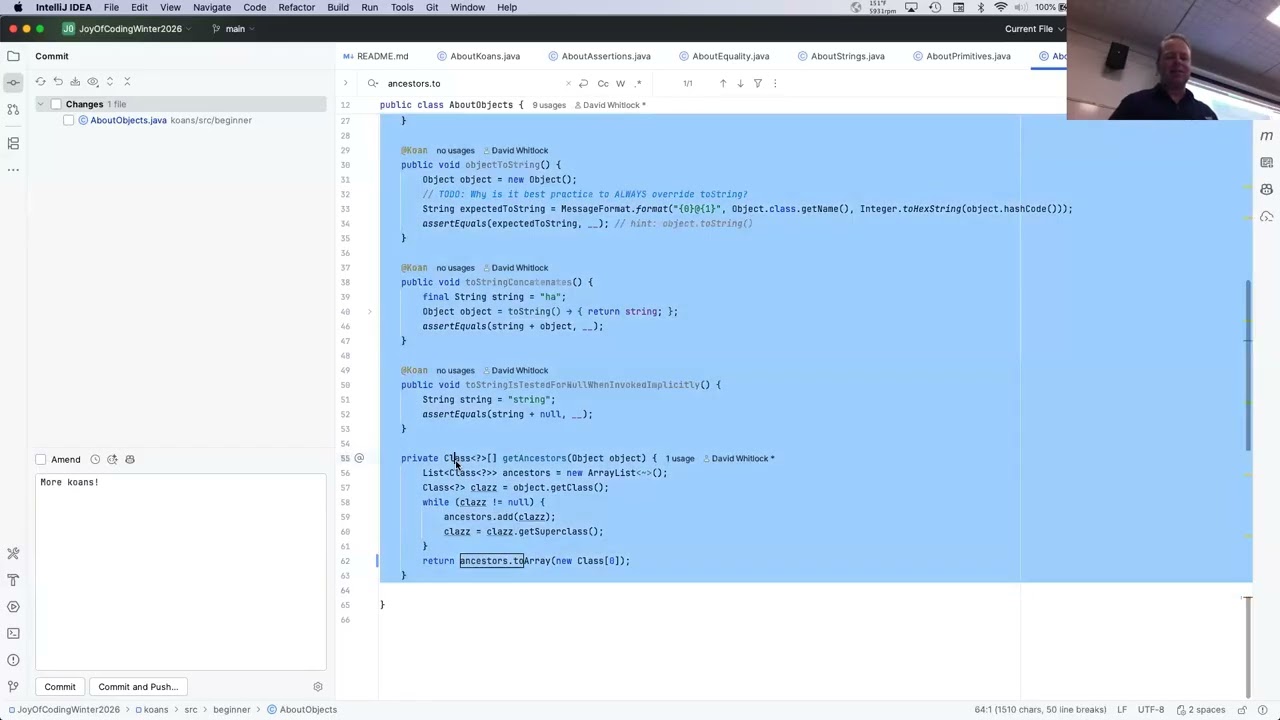The Joy of Coding Winter 2026, Session 3