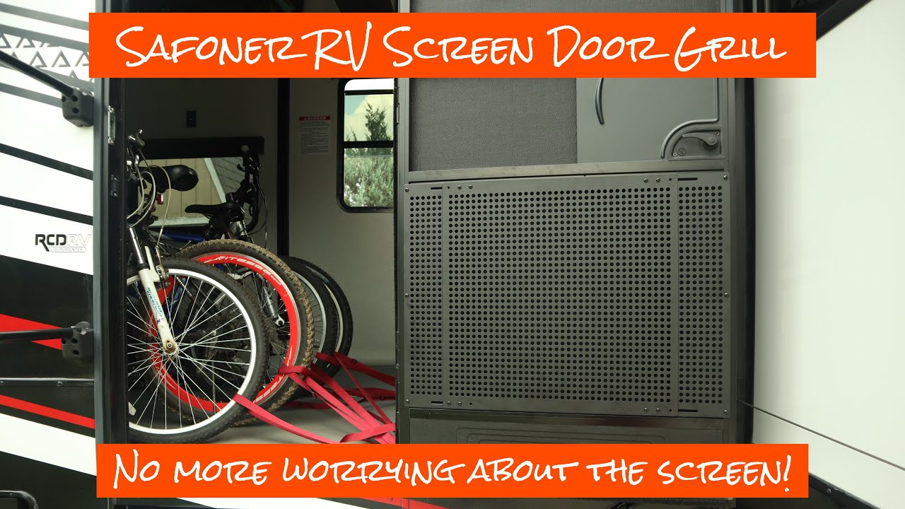 Safoner Screen Door Grill Install